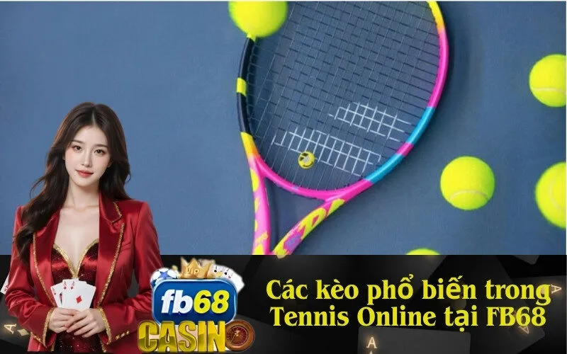 Các kèo phổ biến trong Tennis Online tại FB68