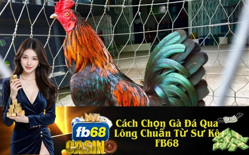 Cách Chọn Gà Đá Qua Lông Chuẩn Từ Sư Kê FB68