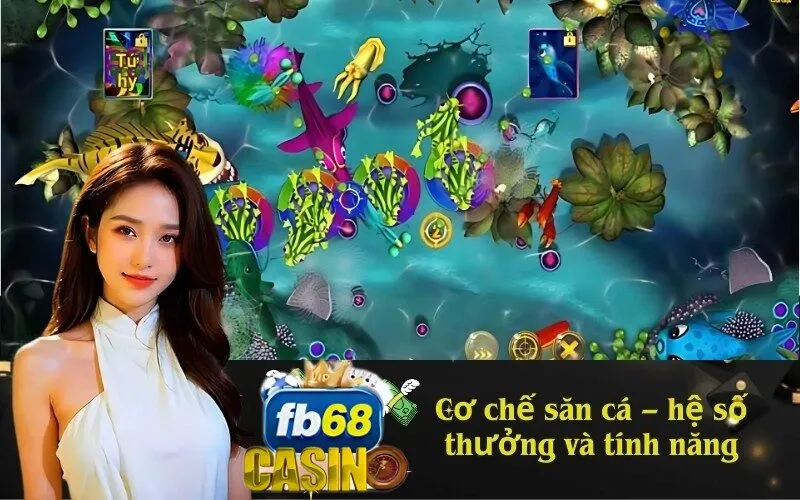Cơ chế săn cá – hệ số thưởng và tính năng
