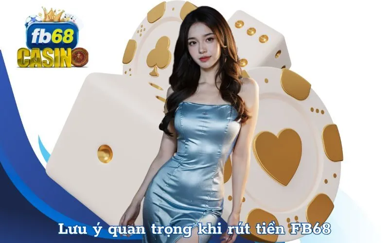 Lưu ý quan trọng khi rút tiền FB68
