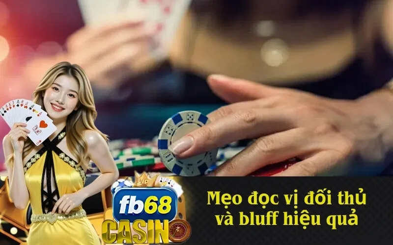 Mẹo đọc vị đối thủ và bluff hiệu quả
