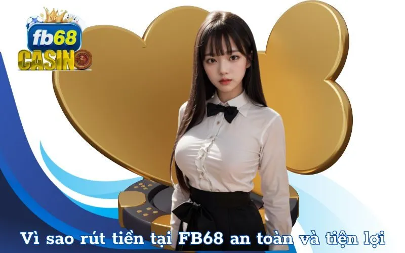 Vì sao rút tiền tại FB68 an toàn và tiện lợi